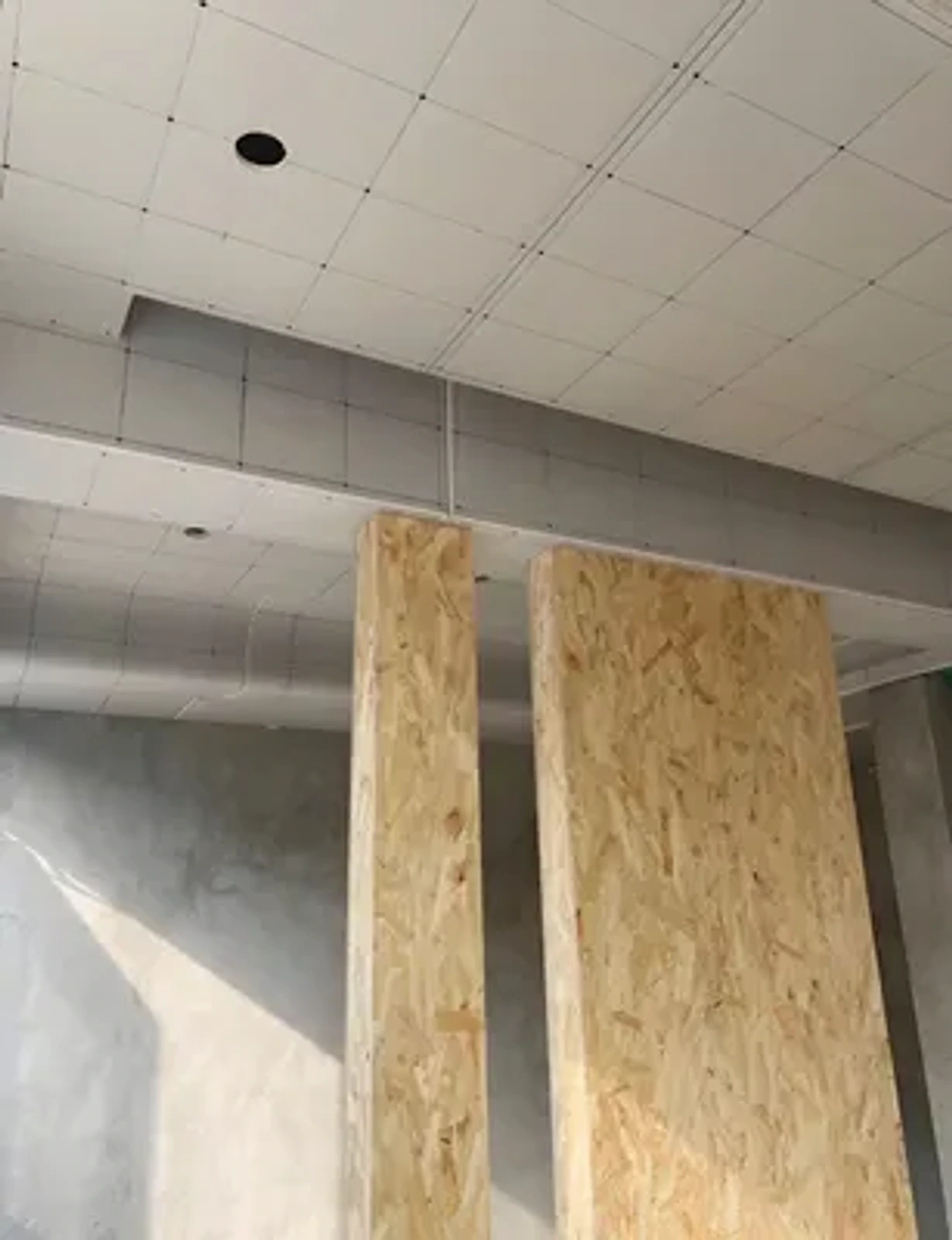 Placa de partículas 9 mm com superfície acabada para construção