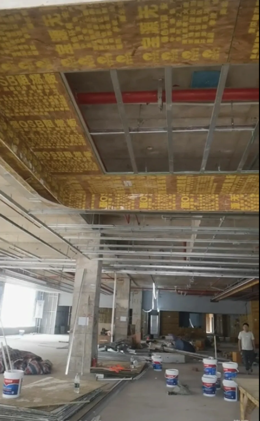 Placa OSB 9 mm de qualidade premium, retardante de fogo, com superfície acabada para construção