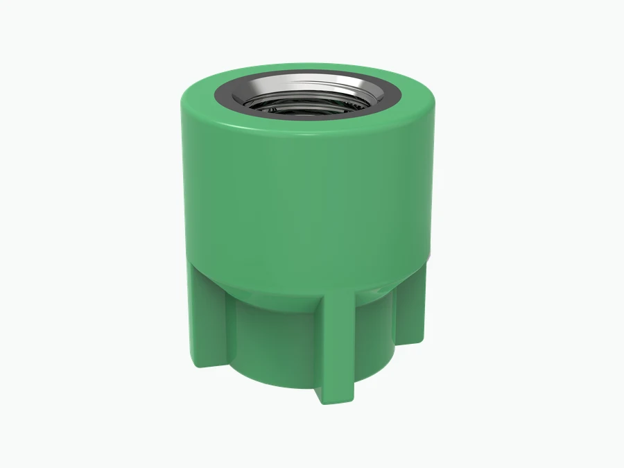 Adaptador com rosca fêmea e inserto metálico (SOCxFIPT)