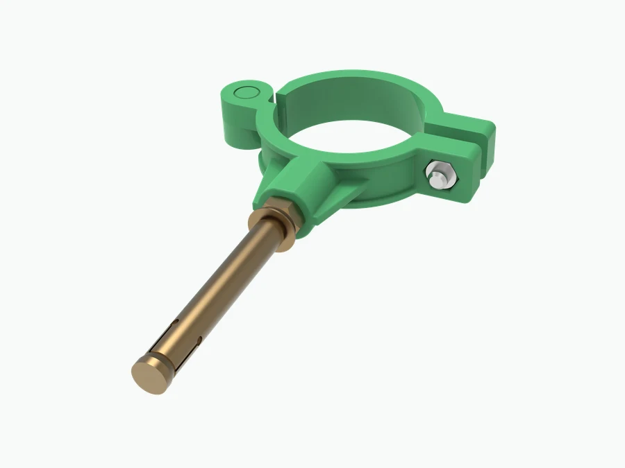 Abraçadeira para tubo tipo IV com parafuso