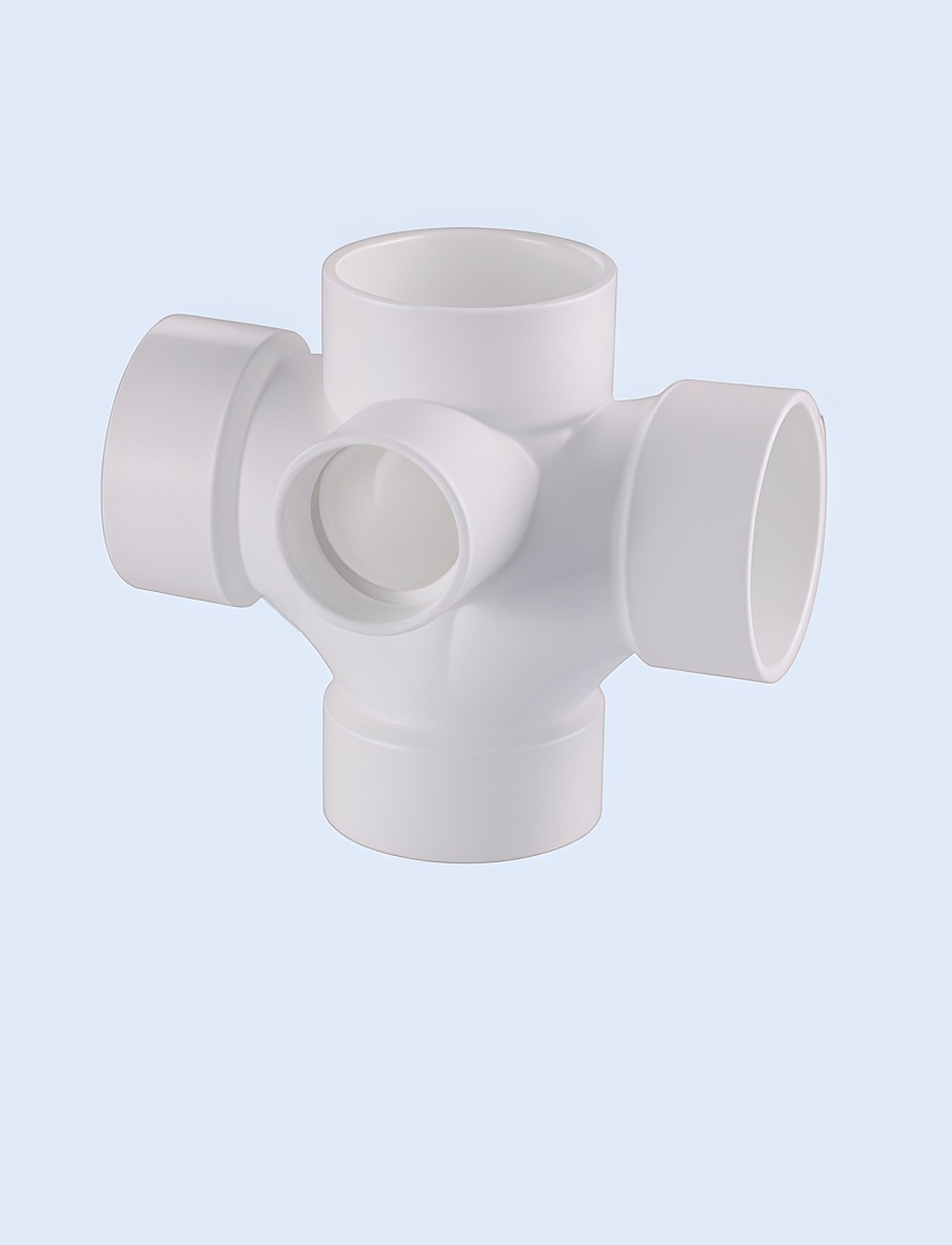 Tê sanitário duplo, With entrada lateral (ALL HUB)
