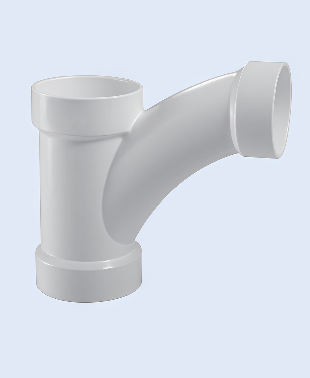Junção Y de redução com curva 1/8 (monobloco) (ALL HUB)