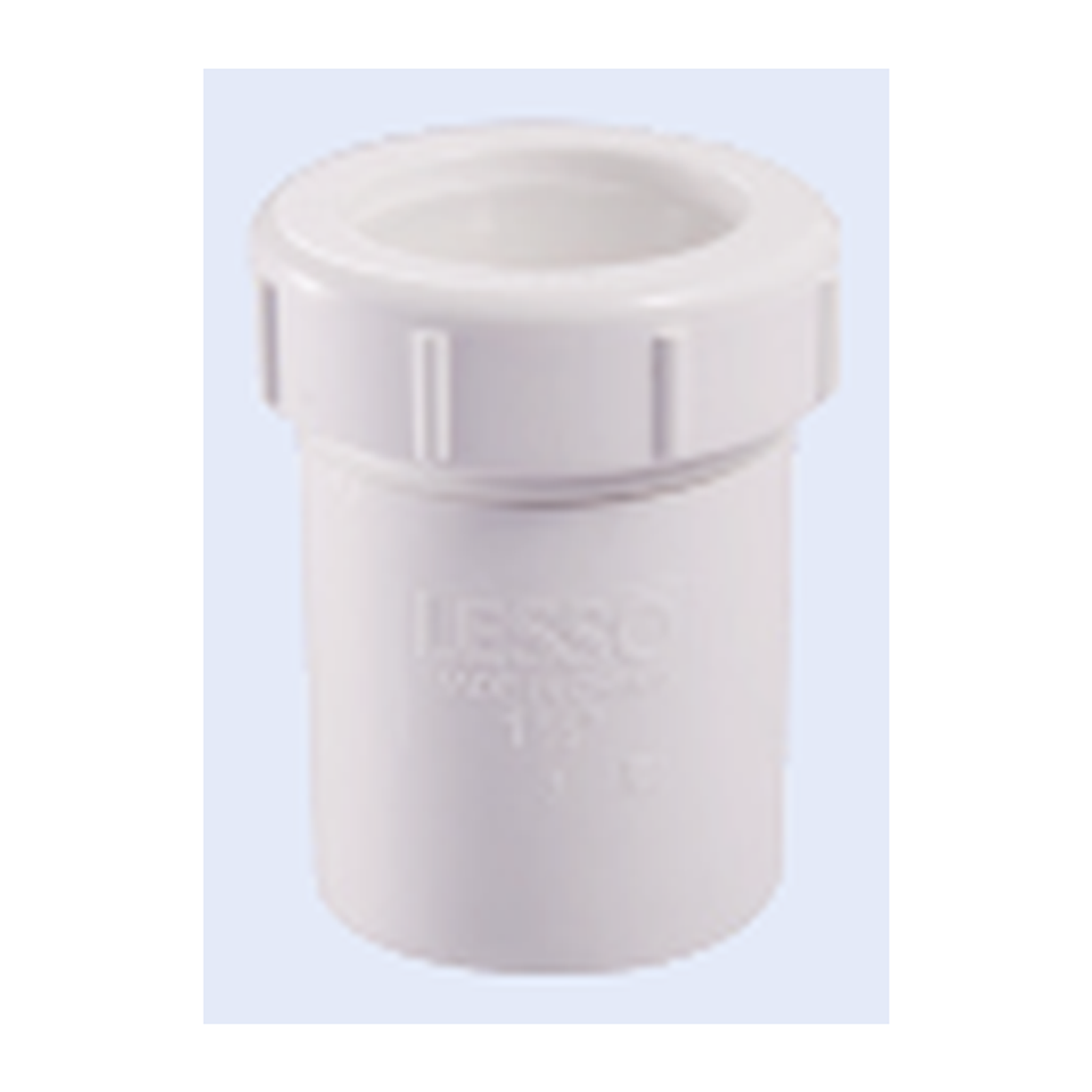 Adaptador, tubo de saída With Porca plástica (S x SLIP)
