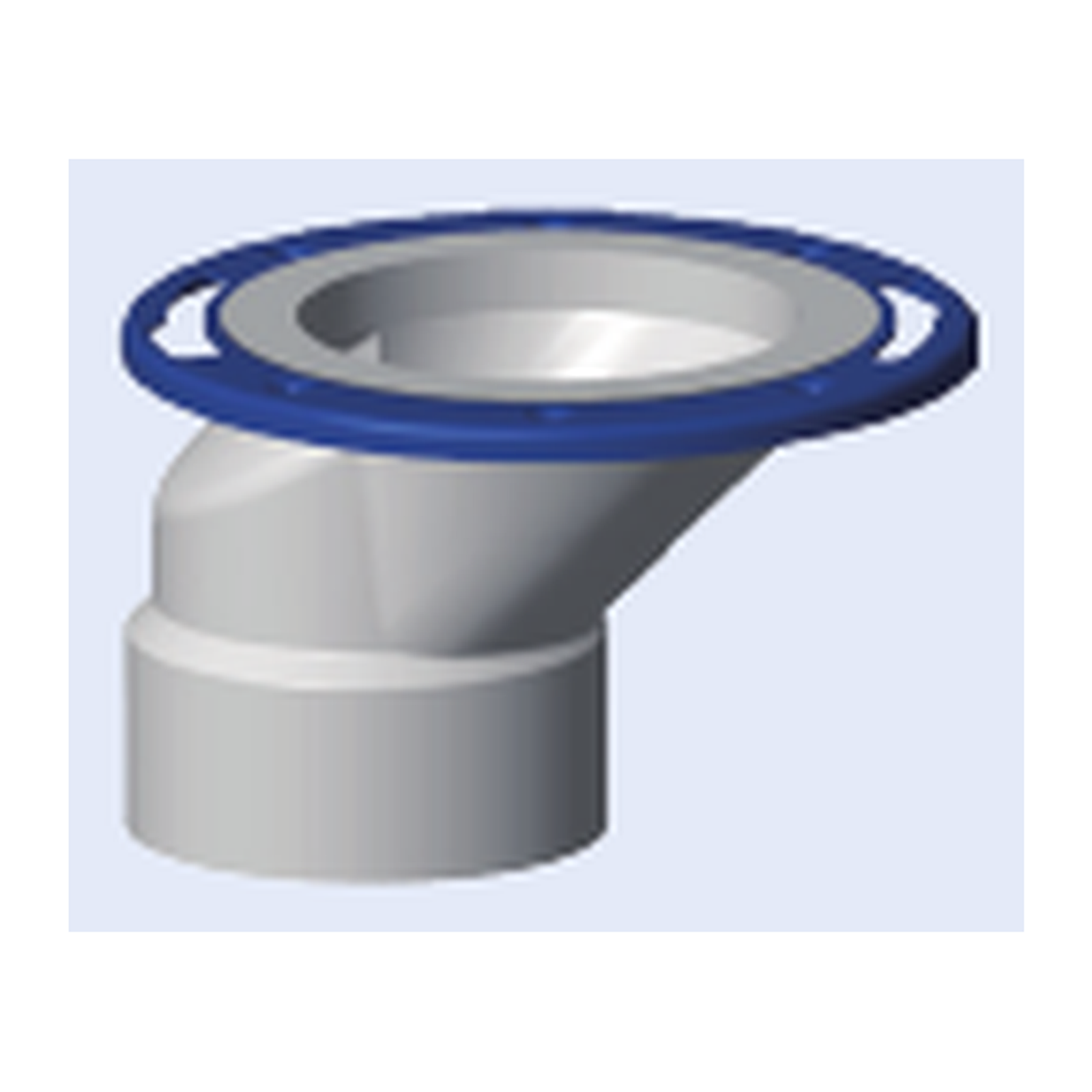 excêntrico Flange sanitário With/ajustável Anel metálico (revestido em epóxi)(H)