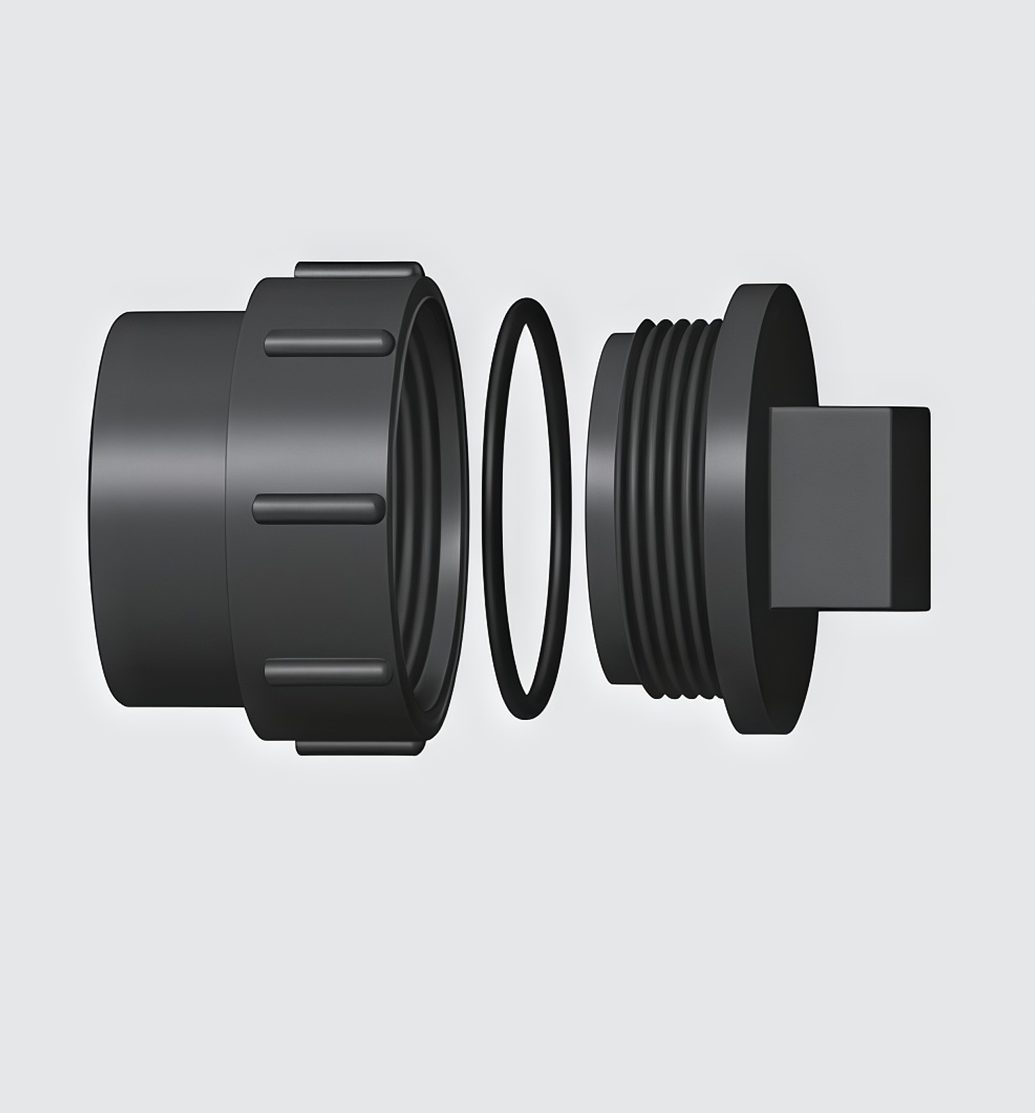 Adaptador de inspeção With Plugue (Spg X Inspeção With Plugue)