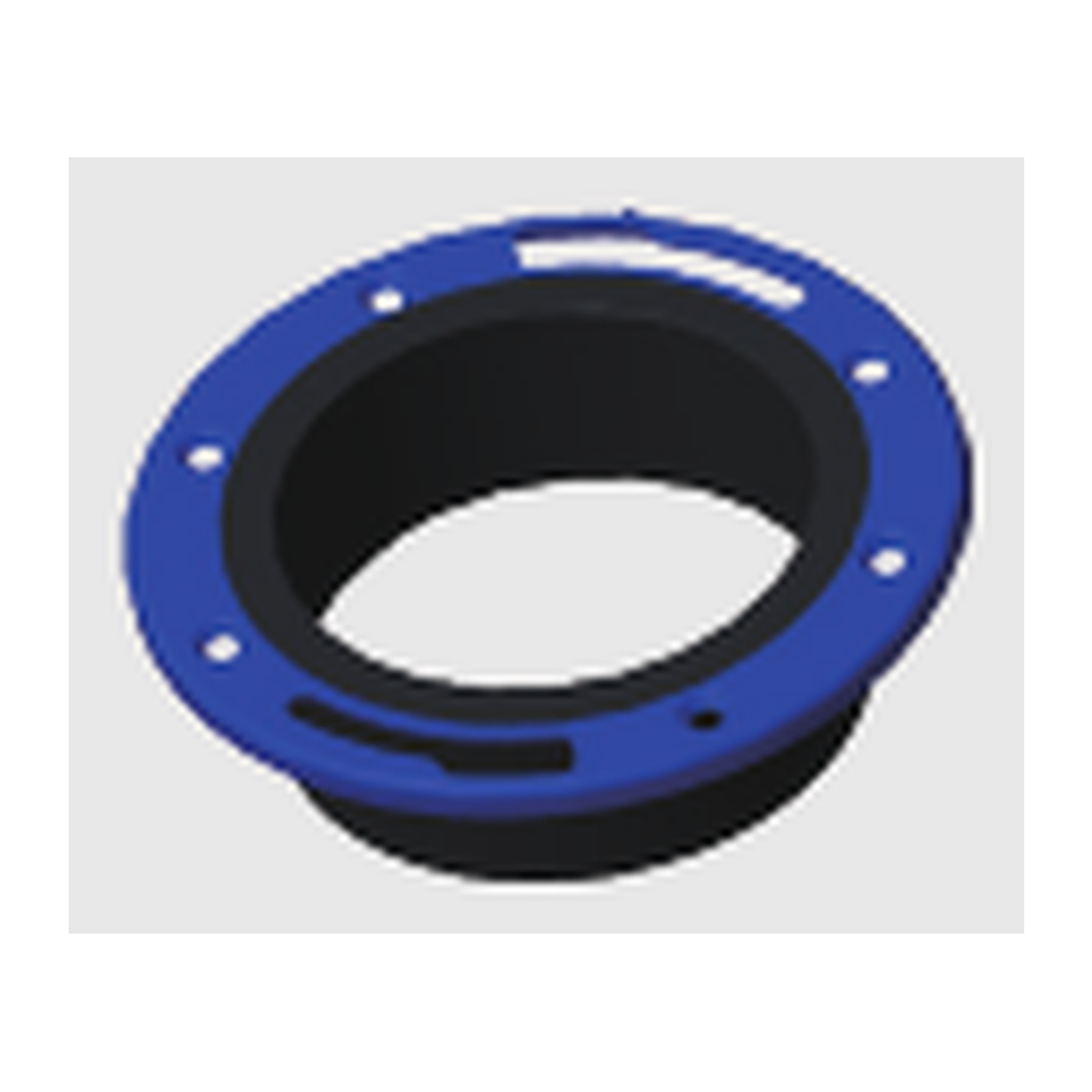 Flange sanitário com anel metálico ajustável (revestido em epóxi) (H)