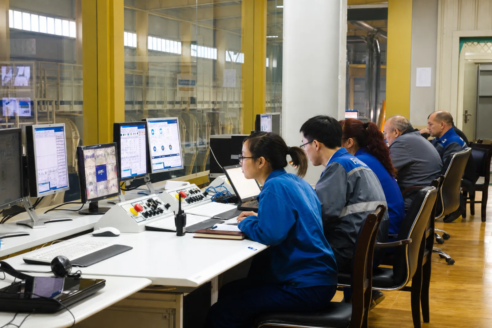 Centro de controle de paineis